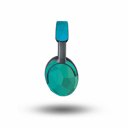 Image of MightySkins Skin Compatible with Bose QuietComfort Ultra - Blue Green Polygon | Protective, Durable, and Unique Vinyl Decal wrap Cover | Easy to Apply