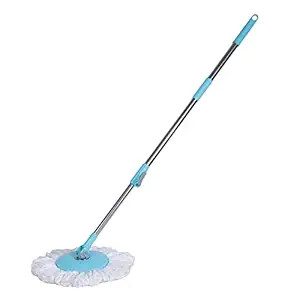 Stainless Steel Mop Rod with 1 Microfiber Refill.Colour (Millton)