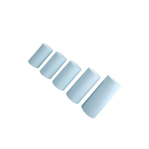 Cubiertas cilíndricas para zócalos resistentes lopituwe, fundas de alta densidad color azul