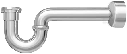 PROFLO PFPTB107 12-1/4" Adjustable Tubular P-Trap (1-1/2" X 1-1/2" Connections) - Chrome