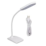 Lampe de bureau de salon, lampe de bureau LED 3 vitesses de luminosité 27 puces lumineuses lampe de table pliante lampe de chevet for lecture maquillage tatouage bureau chambre beauté manucure nail ar