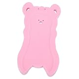 Alipis 1pc Baby Bad Matte Infant Bad Schwamm Pad Cartoon Bär Form Skid Bad Pad