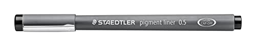 Staedtler Pigment liner 308 noir 0,5 mm pour vos carnets de croquis