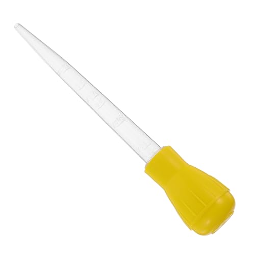 PRETYZOOM Reusable Meat Baster and Kitchen Gadget Convenient Dropper for Flavor Injection for Bbq Turkey and Marinade Food-grade Material Easy to Use