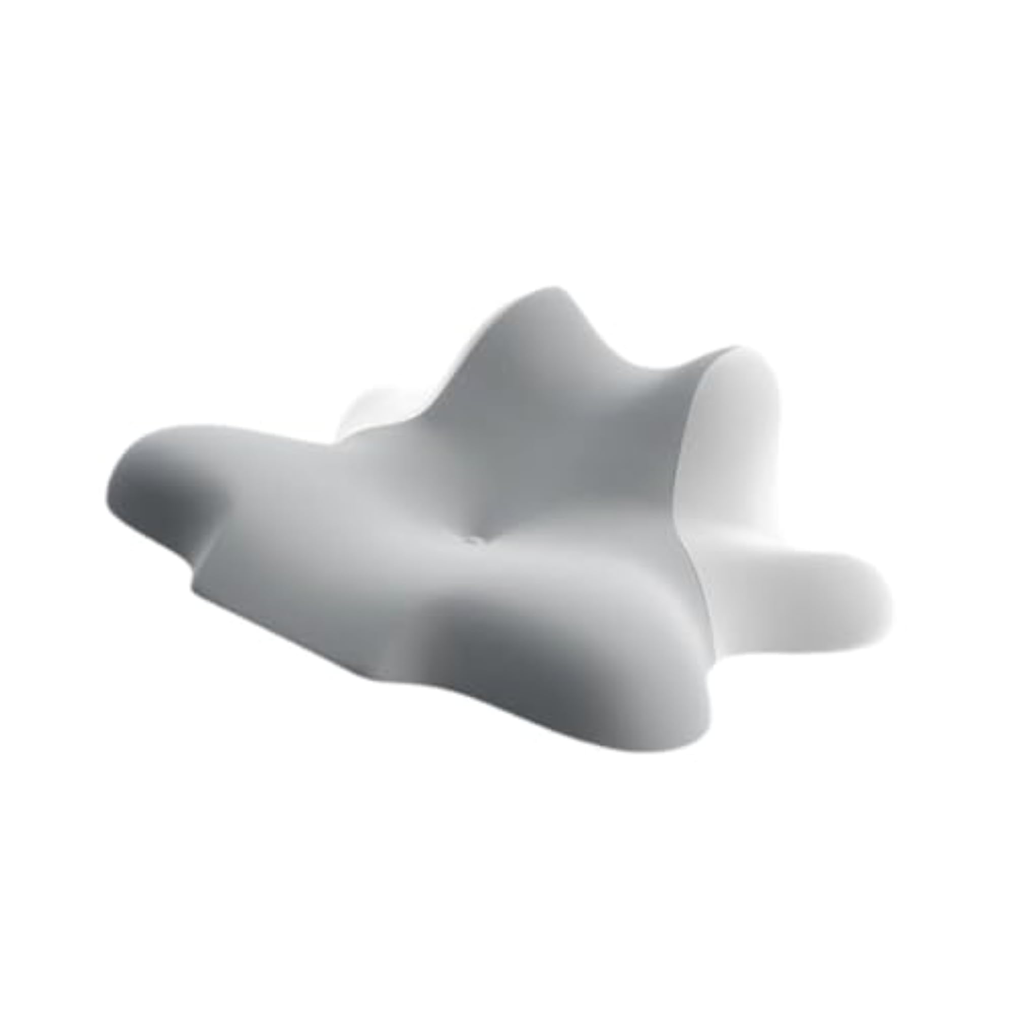 Memory Pillow for Side Back Stomach Sleeper, Ergonomic Gray