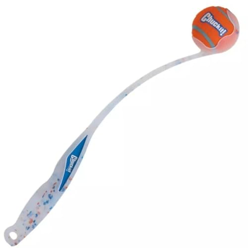 Lançador de Bola Confetti Sport 12M com Bola Média, Brinquedo para Cães