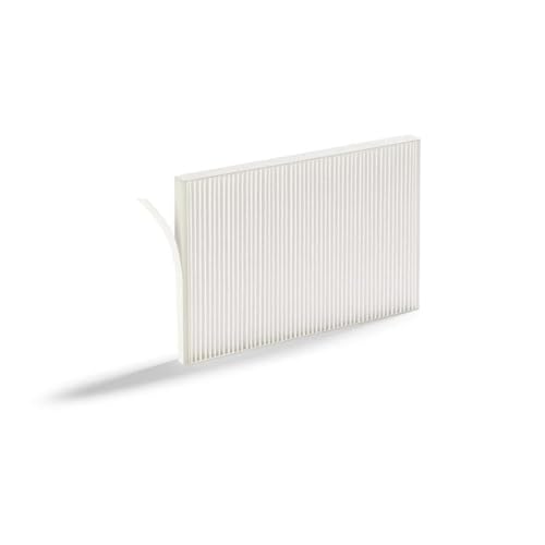 Classe filtro: la classe di filtro ISO Coarse 60% – 95% (G4) pulisce l'aria anche dalle particelle di polvere grossolana. In questo modo proteggete ed evitate la diffusione di accumuli indesiderati di polvere nell'aria.