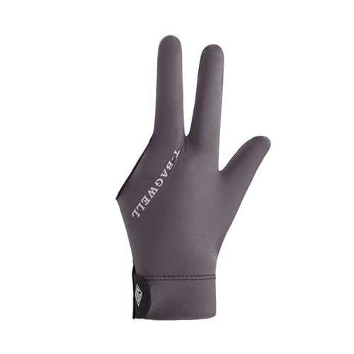 RNXRZANK 2X 3 Finger Billiard Gloves for Indoor Use Separate Finger Design Lightweight Mitts for Men