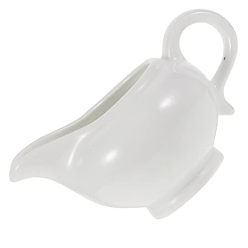 KICHOUSE Taza de café con leche taza cafe con leche cafetera cafeteira taza de leche de cerámica vaso cafe termico hervidor de leche salsa de cerámica bote para servir salsa salseras