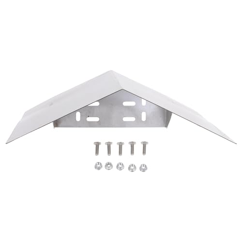 Couverture complète anti-pluie pour boîtier de caméra extérieur étanche en acier