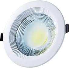 LED Down Light COB for Home, Kitchen, Cabinet, 30W, 8 Inch, 2100 Lumens, 6500K Daylight White, 2 Year Warranty