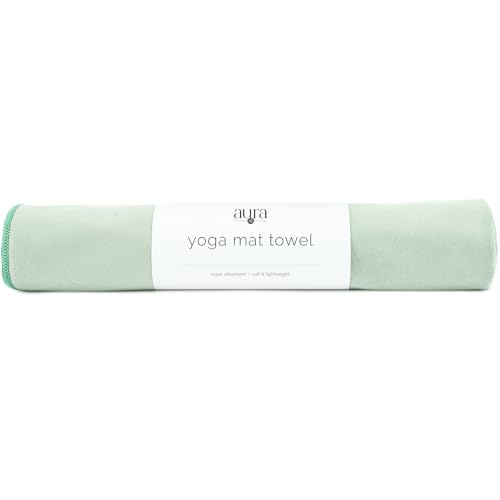 S&T INC. Microfiber Yoga Mat Towel, Quick Dry Towel, Soft and Absorbent for Gym, Pilates, and Hot...