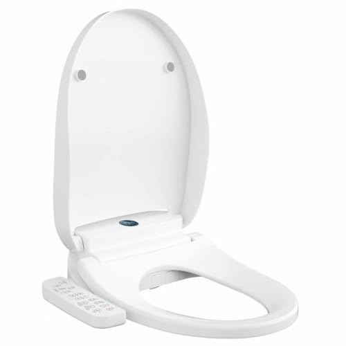 GAICOM Electric Bidet Toilet Seat Heated Seat, Self-Cleaning Nozzle, Soft Close, Night Light
