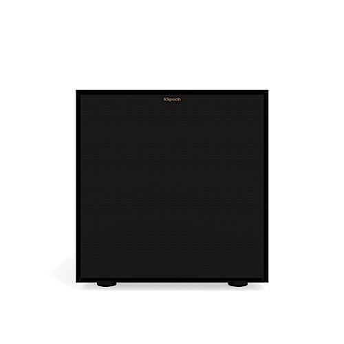 Klipsch Reference R-101SW 10” Front-Firing Subwoofer with All-new Spun-Copper 10” woofers and an All-Digital Amplifier for Premium Home Theater Sound in Black by Klipsch - Image 3