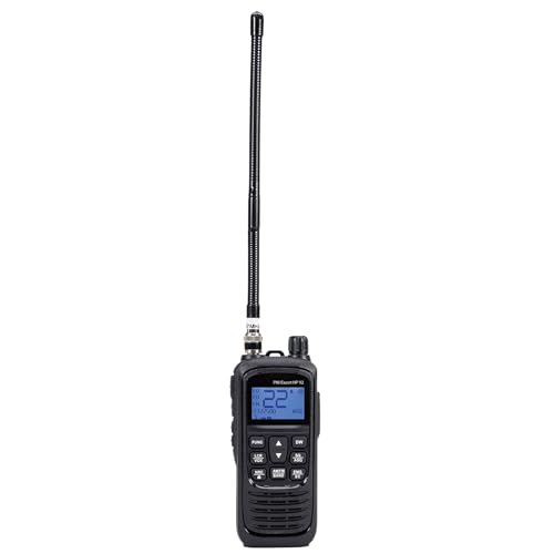 PNI Escort HP 92 Multi Standard Tragbare CB-Funkstation, 4W, AM-FM, NRC, Dual-Uhr, Roger Beep, ASQ SQ einstellbar, VOX, 12V-24V