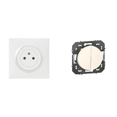Prise electrique murale 16A Legrand dooxie Surface anti-poussiere