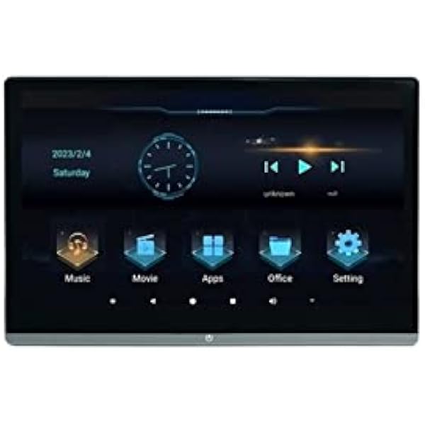 Ultra cienki 13,3-calowy zewnętrzny wyświetlacz z Androidem WIFI4 + 64G13,3-calowy wyświetlacz w zagłówku samochodu,PotężNa Wydajność Odtwarzania(13.3 inch 2 32)