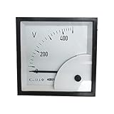  Afficheur voltmètre plage 0-500V, AC modele 48x48