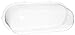 Morris Products 73091 Polycarbonate Vandal/Environmental Shield Guard Exit and Emergency Light, 18.7" Width, 6.5" Depth, Used with Emergency Lights