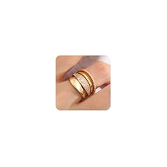 04-A-4Pcs Stacking Rings