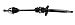 GSP NCV49503 CV Axle Shaft Assembly - Right Front (Passenger Side)