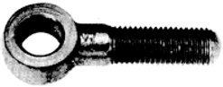 (11pcs) Metric DIN 444B M8X40 Metric Swing Eye Bolt Brass Ships Free in USA by Aspen Fasteners, ASMM11023