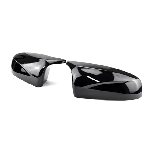 Boîtier rétroviseur pour BMW X6 E71 réparer coque cassée noire look carbone 2008-2013