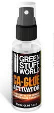 Green Stuff World CA Glue Activator - Cyanoacrylate Accelerator for Super Glues 2279