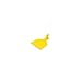Z Tags 25 Count 1-Piece Blank Tags for Calves, Yellow