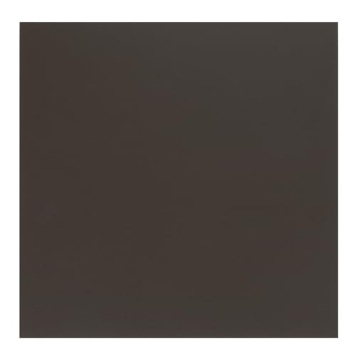 Image of ABS Plastic Sheet 12 x 12 Inch,Flexible Plastic Sheets 1 /16 Inch Thick Thermoplastic Sheet with Leather Texture Brown for DIY Crafts Decors 1Pcs