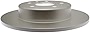 ACDelco Advantage 18A82034AC Coated Rear Disc Brake Rotor