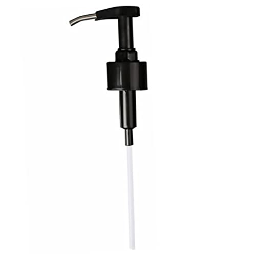 FUNOMOCYA Oyster Sauce Press Pump Dispenser Syrup Pump Head Pressure Extruder for Kitchen Refillable Syrup Nozzle