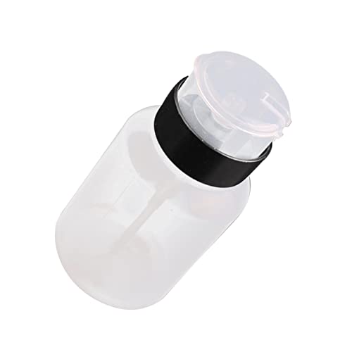 Gogogmee 220ml Lockable Press Pump Bottle for Liquid Storage and Easy Dispensing for Salon and Personal Use