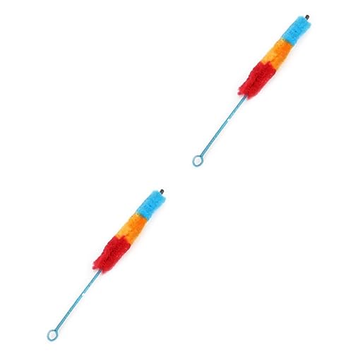 Levemolo 2pcs Clarinet Cleaner Brush Woodwind Instrument Cleaning Kit Microfiber