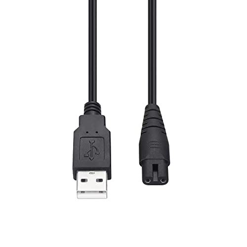 Charger Cord Replacement for Mospro, Zerhunt, Cremax, Nicefeel Water Flosser - USB Charging Cable 2-Pack