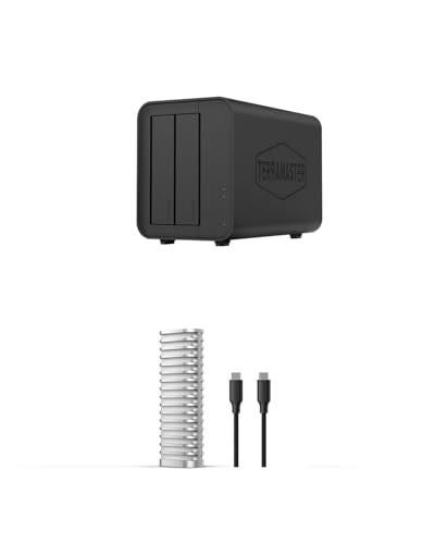 Enclosure TERRAMASTER D2-320 + D1 SSD para disco duro y SSD miniatura 1