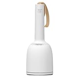 卓上そうじ機 キーボード掃除 ミニ掃除機 USB充電式 集塵装置 卓上/車適用 吊るせるベル型 卓上掃除機&毛玉取り器 ハンディ掃除機 ミニ掃除機 手のひら家電 バキューミ/ホワイト (ホワイト)