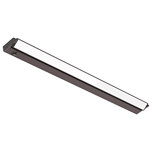 Image of GETINLIGHT 40-Inch Swivel LED Under Cabinet Light, 3-CCT Selectable, Bronze