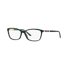 Green Havana Transparent / Clear Demo Lenses