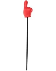 EXAOMBLE Red Finger Pointer Stick for Classroom Teaching, Reading Highlighter Hand on a Stick, Teacher Finger