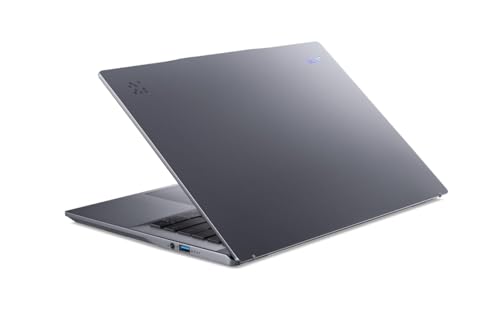 Image of Acer Swift Go 14 AI PC, Qualcomm SnapdragonX Plus X1P-42-100,Office 2024 + M365 Basic,(16GB LPDDR5X / 512GB SSD /14.5-inch WUXGA / /Qualcomm Adreno /1440p IR Camera with Shutter /Win11) 1.32 kg, Steel Grey.