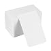 Tomoyuki 150 Pcs White Blank Business Cards, 3.46 x 2.04 inch /8.8 x 5.2 cm