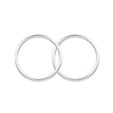 Material de aluminio: el anillo de elevación está hecho de aluminio, que es inoxidable, ligero y duradero. Úsalo durante mucho tiempo sin preocuparte por la suciedad de la ropa