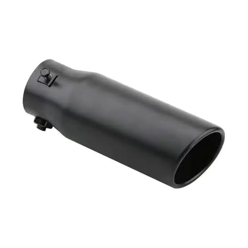 Cache décoratif pour embout de pot d'échappement voiture noir mat