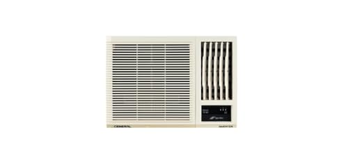 Image of GENERAL Hyper Tropical 1.2 Ton 4 Star Inverter Window AC (Super Wave Technology,Blue Fin Condenser,Copper Condenser, AFGB14CHWA-B)