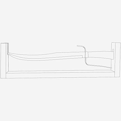 Berkel Superior Deer Horn Stainless Steel Champagne Sabre/Luxury accessory for quality tasting of Champagne/Saber ensures a clean cut/For the scenographic opening of bottles