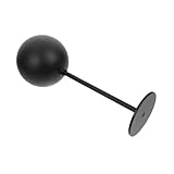 WEKADRIN アルウム合ヘルメット収納ラック ブラック なデザイン 帽子やヘルメットのディスプレイを化 省スペース収納になスタンド デスクトップ装飾