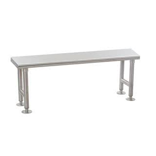 Eagle Group CRB1260 Solid Gowning Bench, Stainless Steel Finish