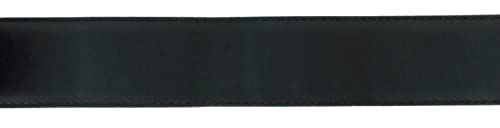 Pierre Cardin Shiny Black Embossed Classic Buckle Adjustable Belt Adjustable Mens Belt-363