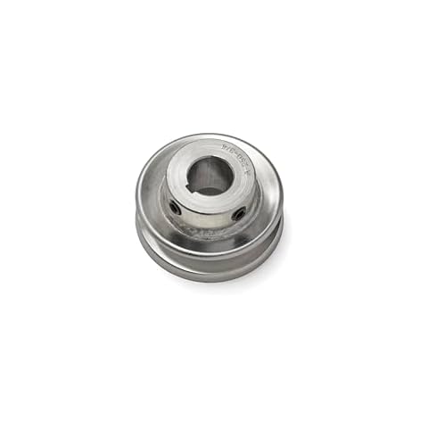 Terre Products, V-Groove Drive Pulley, General Purpose Pulley for Power Transmission, Outside Diameter 2-1/2", Inside Diameter 3/4" Cover